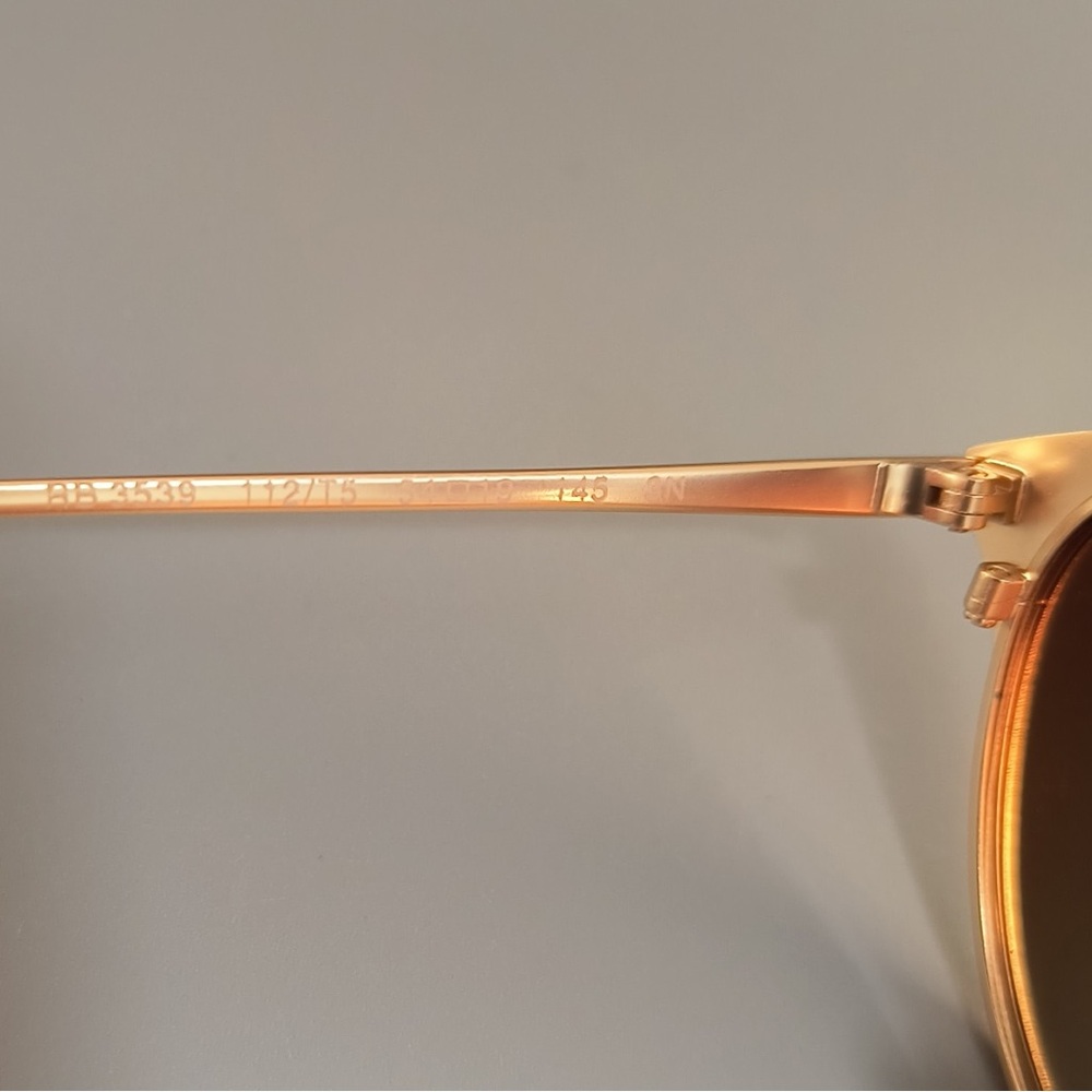 Ray-Ban Women's Beige Frame Brown Lens Sunglasses - Picture 9 of 16